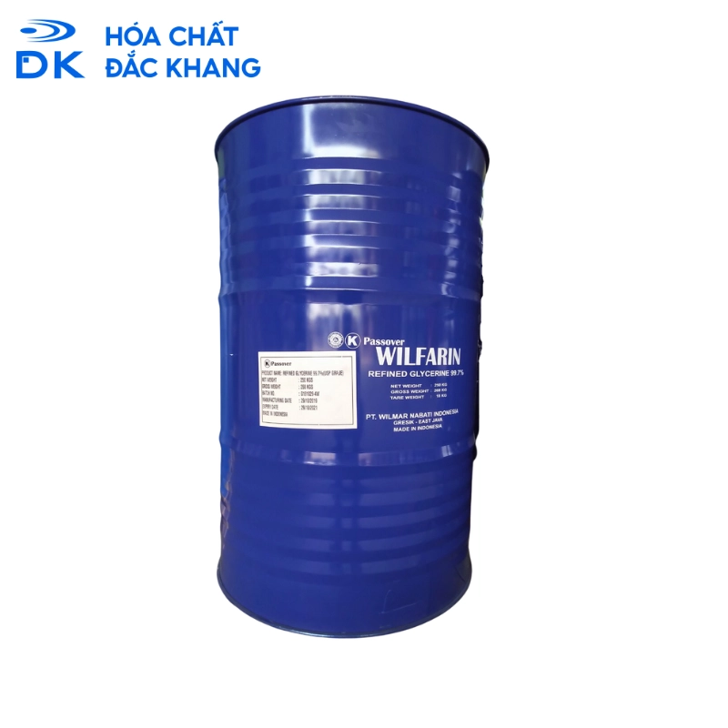 Glycerine C3H8O3, Indonesia, 250kg/Phuy