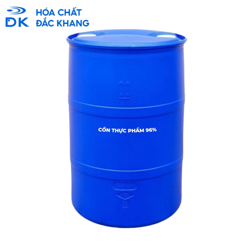 Ethanol 96 Độ, Cồn Thực Phẩm C2H5OH, Việt Nam, 200 lit/Phuy