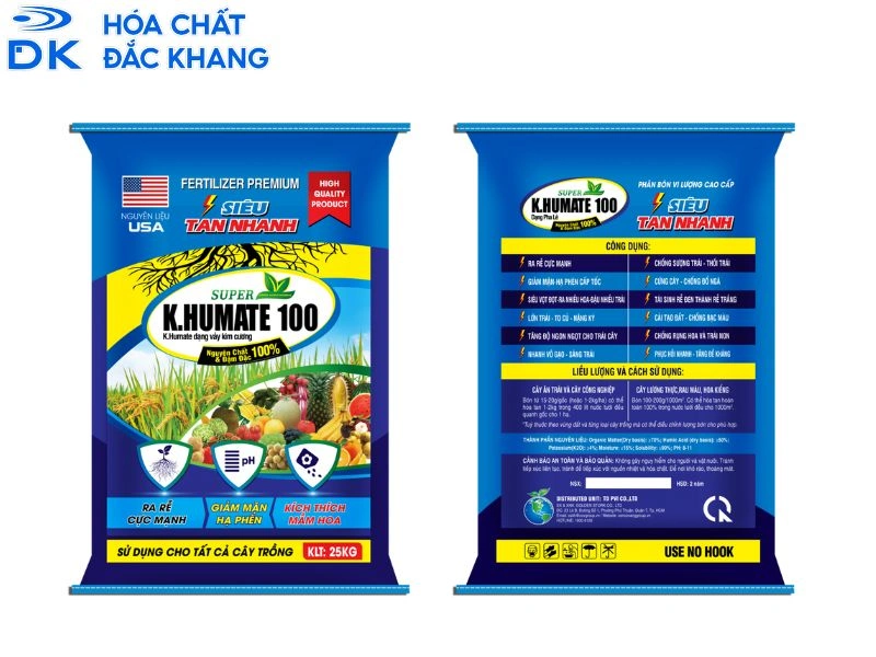 Các Loại Kali Humate Phổ Biến Và Đặc Điểm, Ứng Dụng Của Từng Loại 