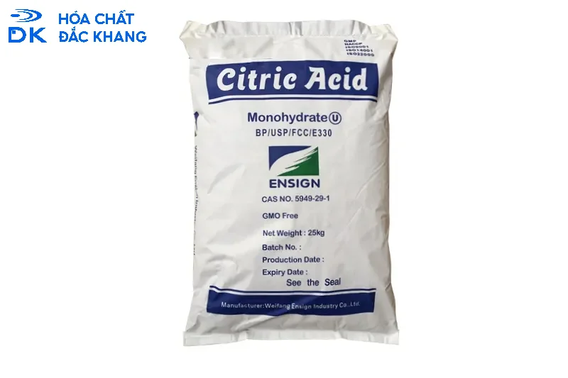 hoạt chất acid citric
