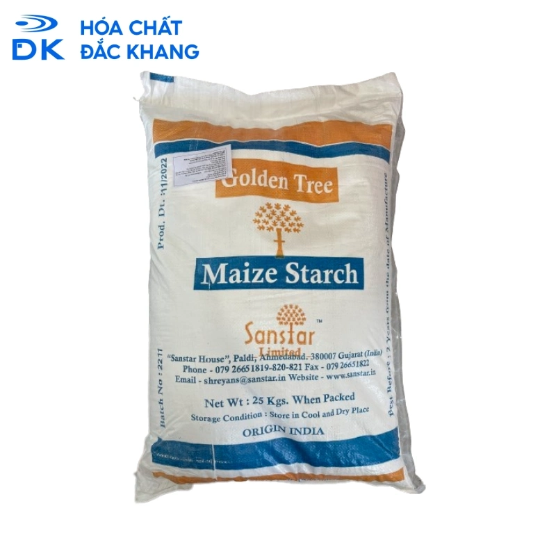 Tinh Bột Bắp, Ấn Độ, 25kg/Bao